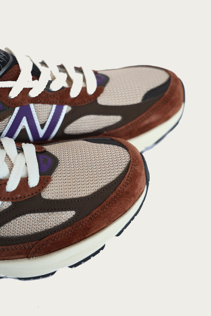 New Balance - 990v6 - Brown/Purple - Canoe Club