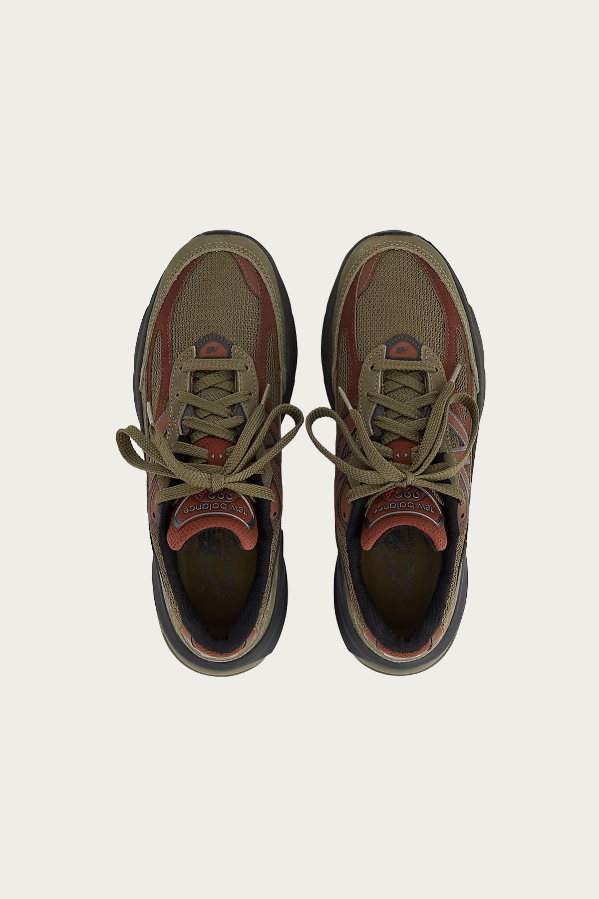 New Balance - 990v6 - Dark Camo/Rich Oak - Canoe Club