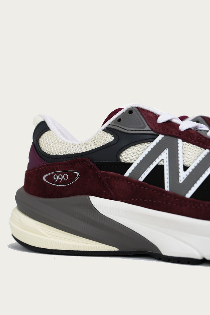 New Balance - 990v6 - Dark Ember/Cream - Canoe Club