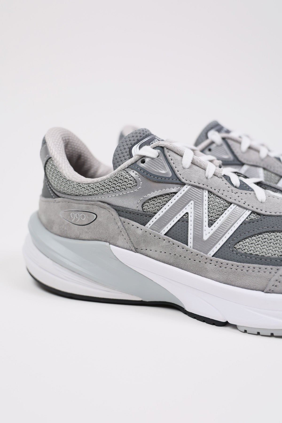 New Balance - 990v6 - Grey/Grey - Canoe Club