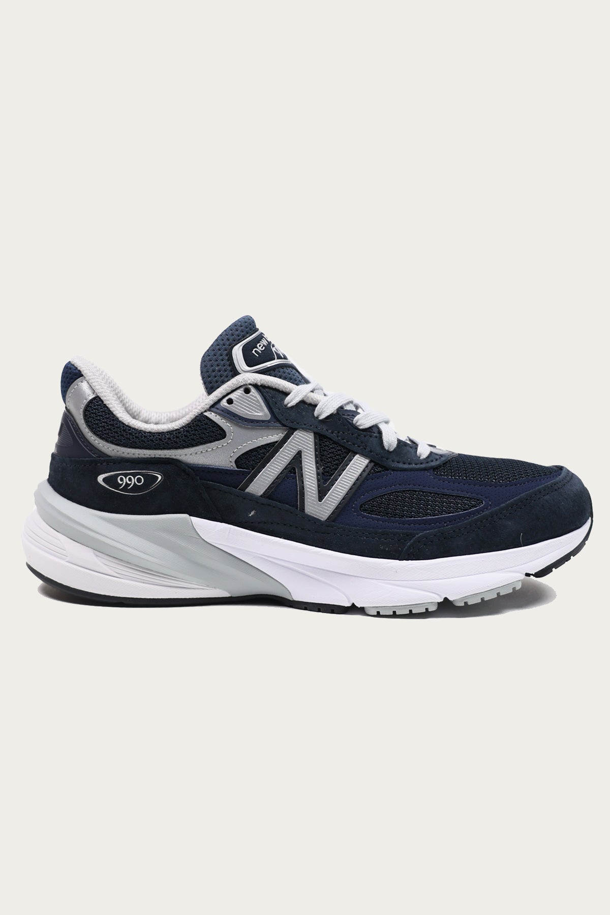 New Balance 990v6 Navy/Silver Canoe Club - Main Image