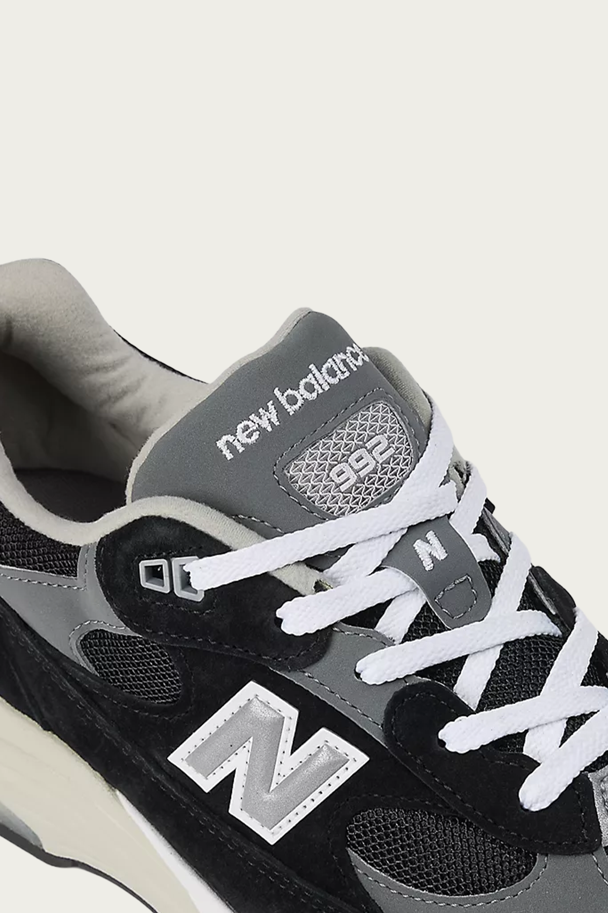 New Balance - 992 - Black/Grey/White - Canoe Club