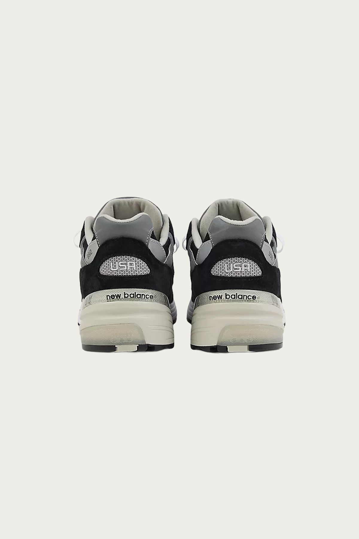 New Balance - 992 - Black/Grey/White - Canoe Club