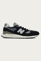 New Balance - 998 - Black/Grey - Canoe Club