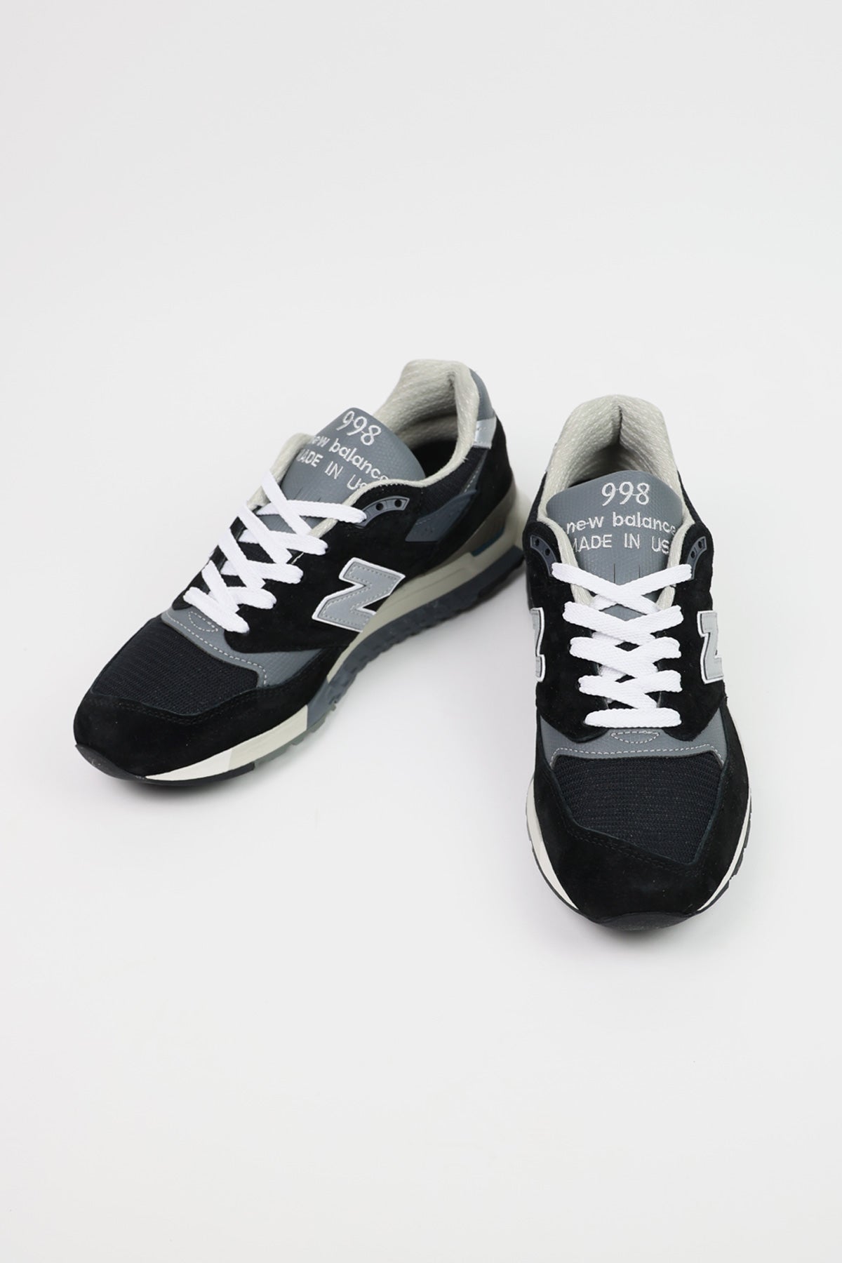 New Balance - 998 - Black/Grey - Canoe Club