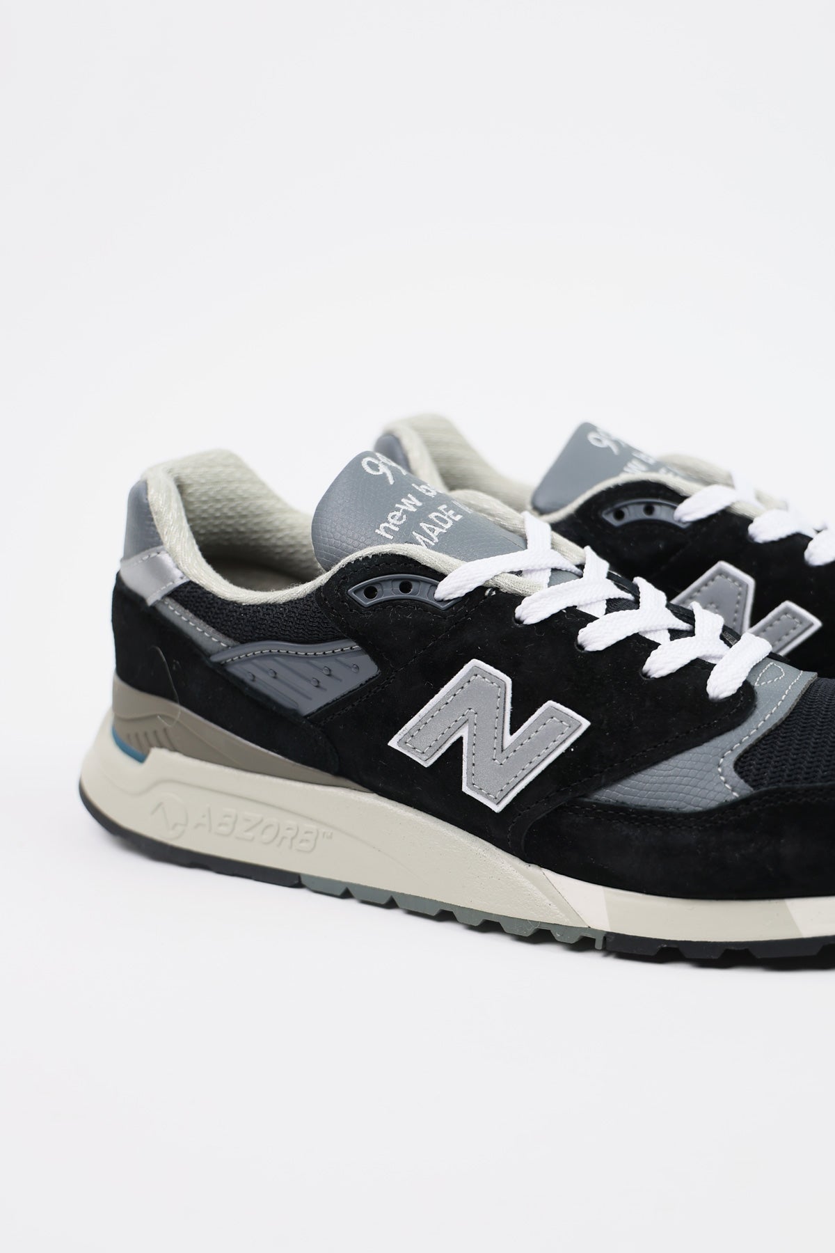 New Balance - 998 - Black/Grey - Canoe Club