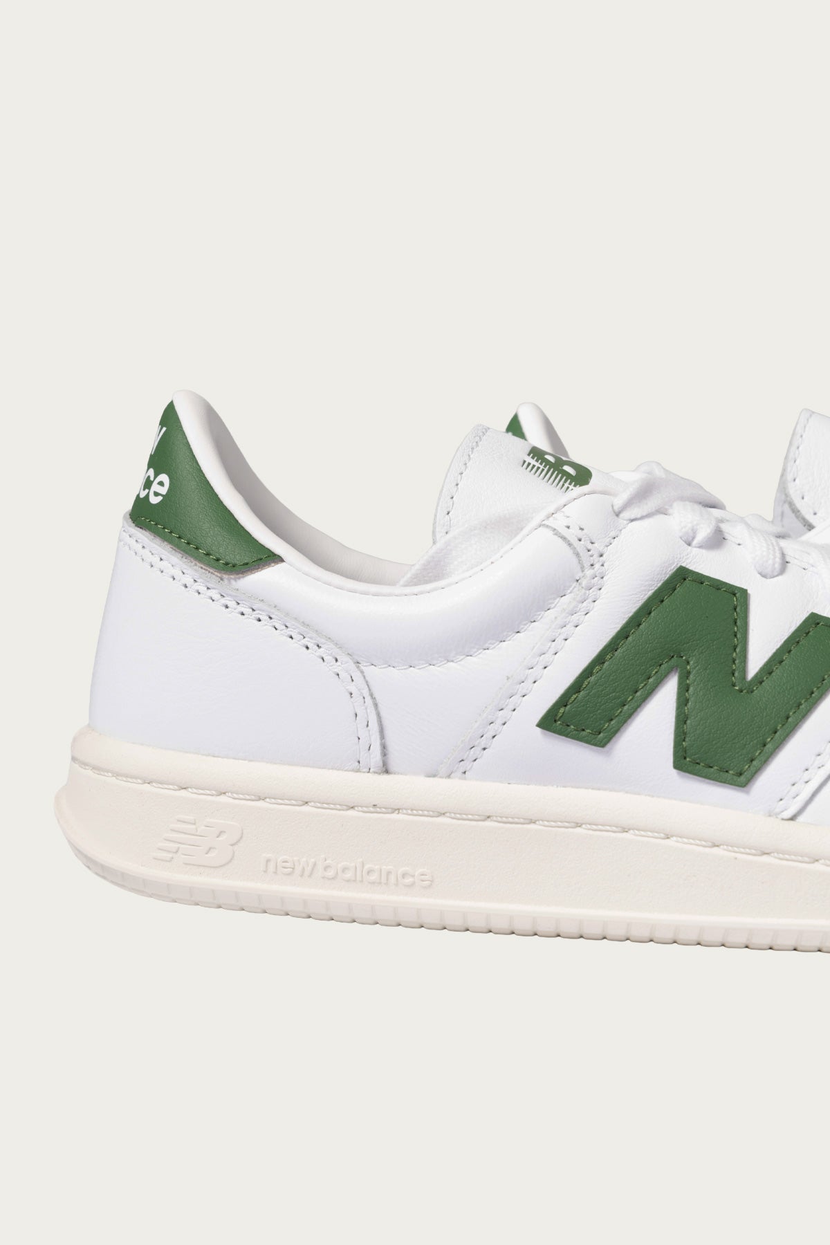 New Balance - T500 - White/Dark Alpine Green - Canoe Club