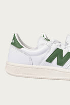 New Balance - T500 - White/Dark Alpine Green - Canoe Club