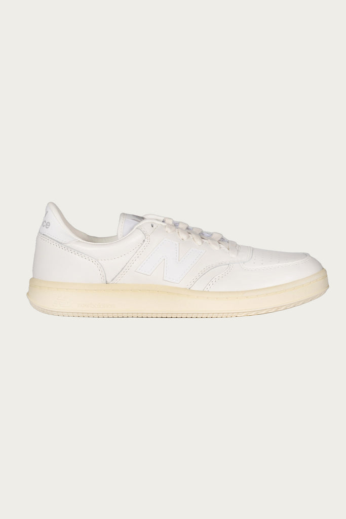 New Balance - T500 - White/White - Canoe Club