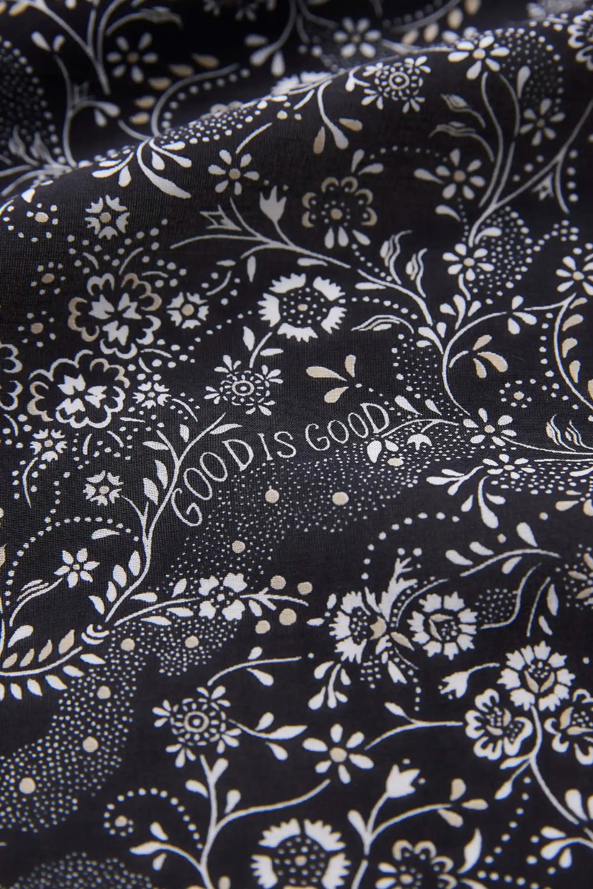 Niceness - Chao Bandana Scarf - Black - Canoe Club