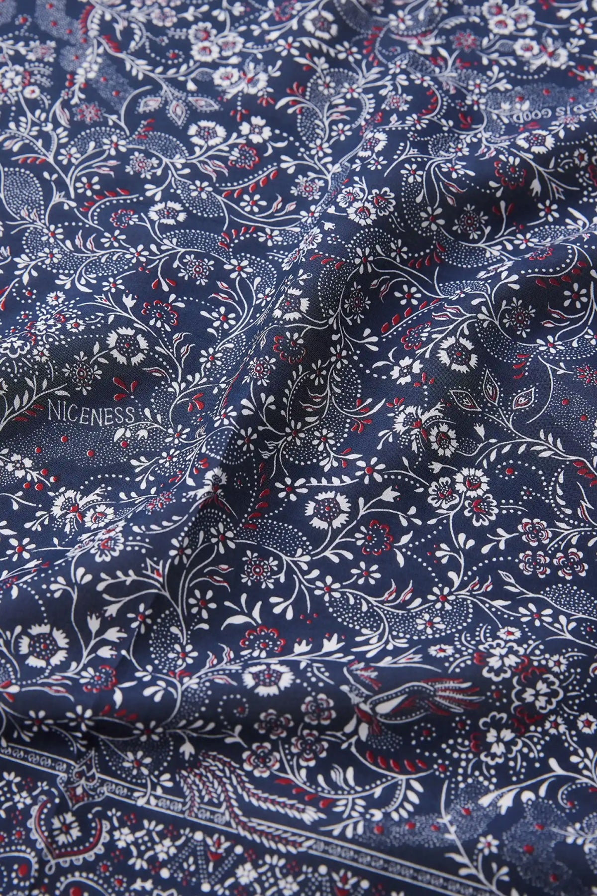 Niceness - Chao Bandana Scarf - Navy - Canoe Club