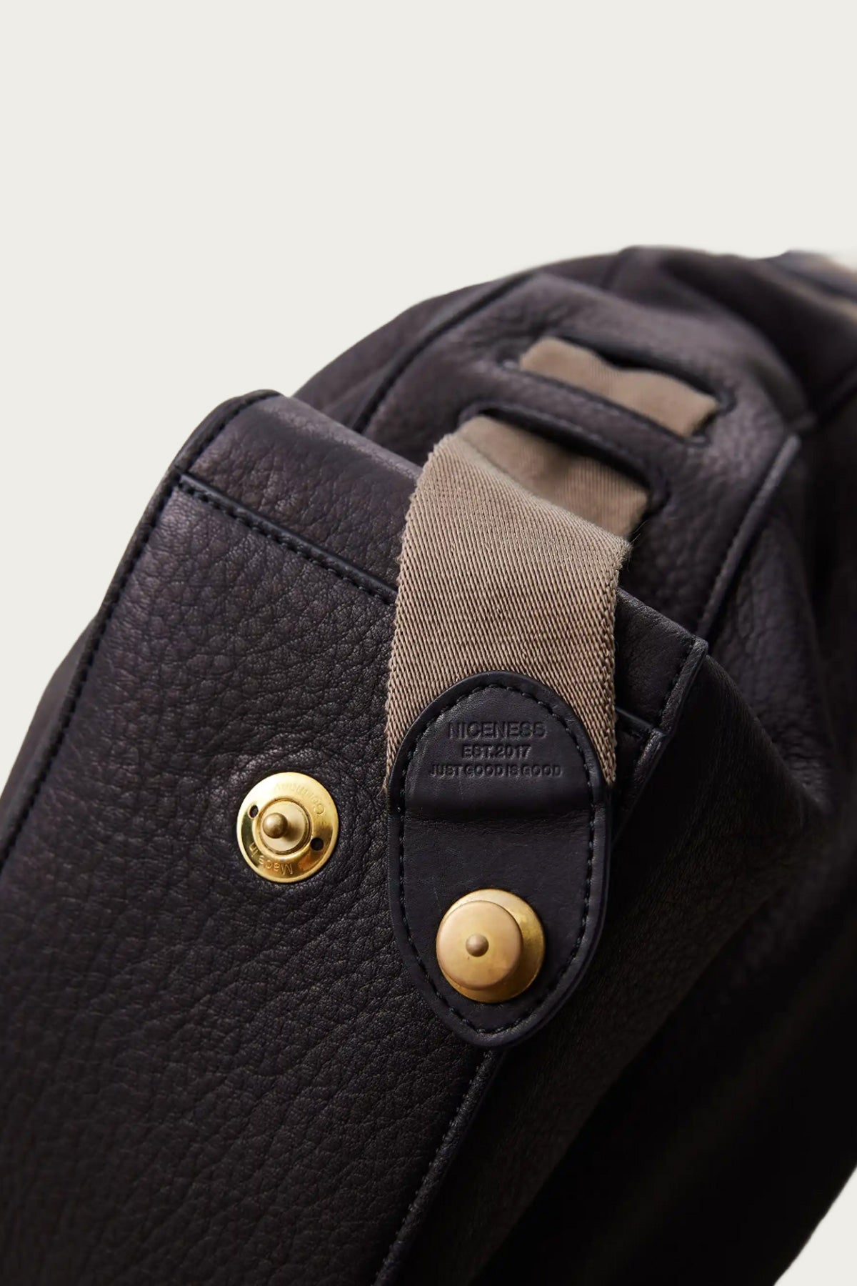 Niceness - D. Marty Shoulder Bag - Black - Canoe Club