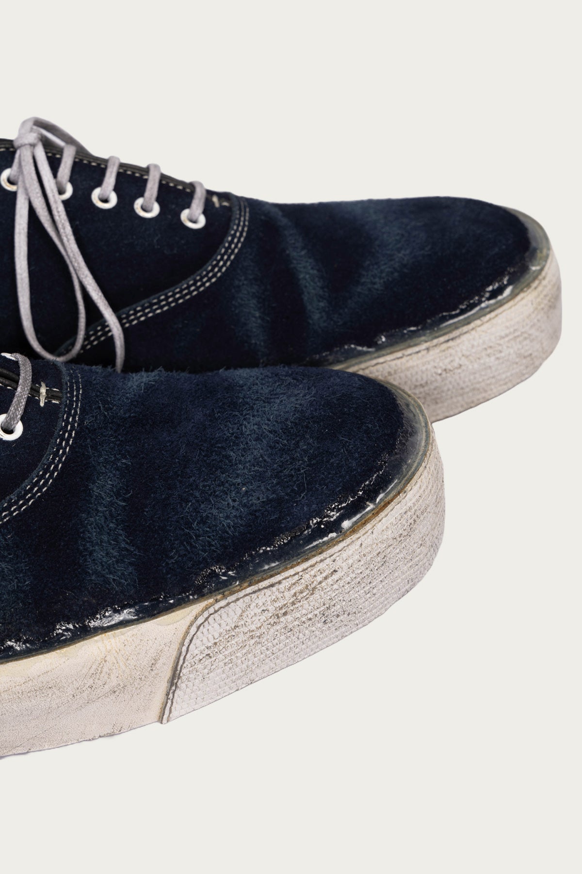 Niceness - Georgia NN Leather Yacht Shoes - Navy - Canoe Club