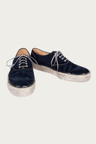 Niceness - Georgia NN Leather Yacht Shoes - Navy - Canoe Club