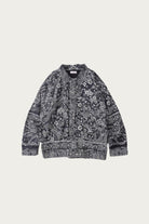 Niceness - Gyan Bandana Trucker Jacket - Black - Canoe Club