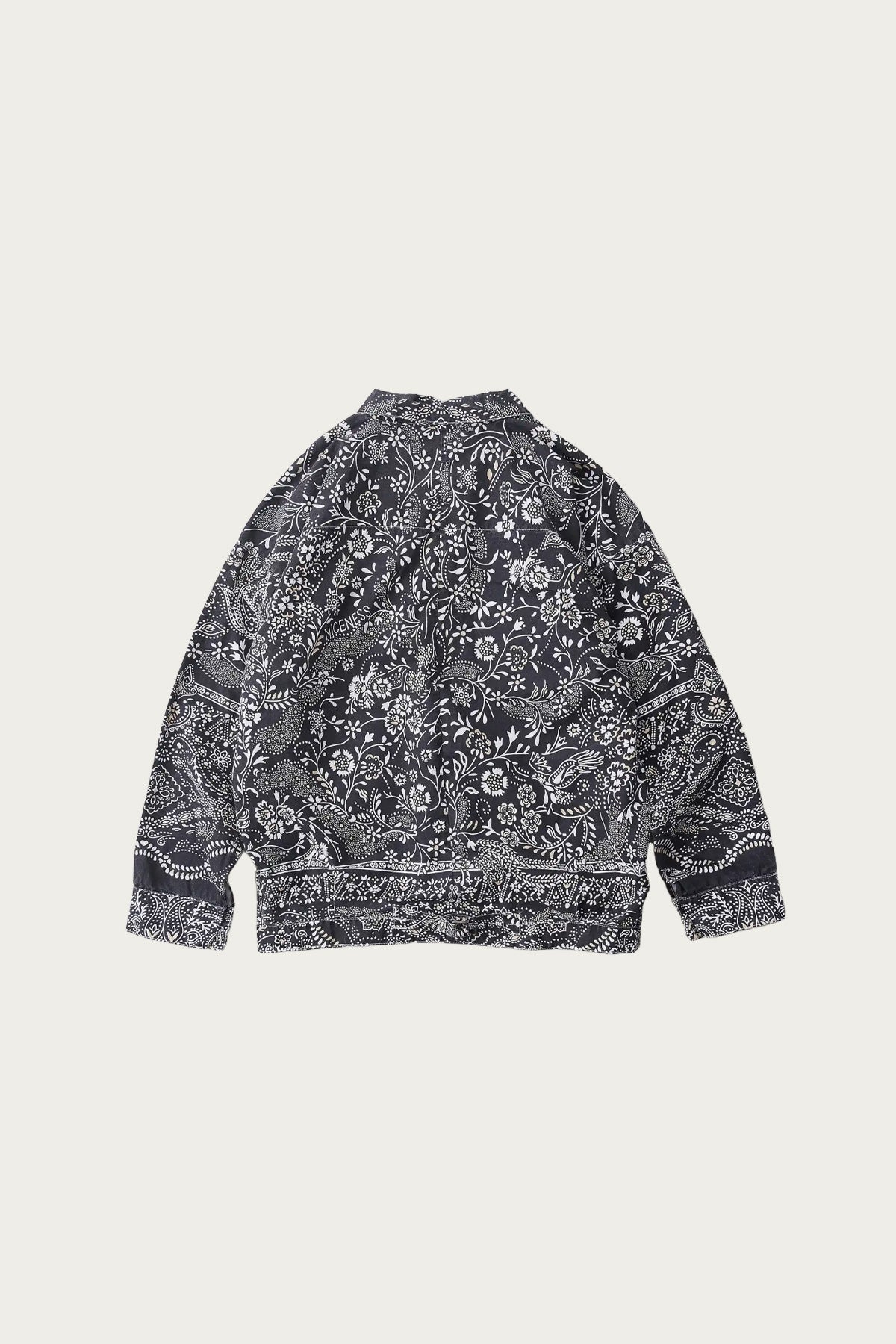 Niceness - Gyan Bandana Trucker Jacket - Black - Canoe Club