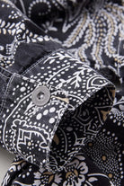 Niceness - Gyan Bandana Trucker Jacket - Black - Canoe Club