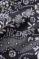 Niceness - Gyan Bandana Trucker Jacket - Black - Canoe Club