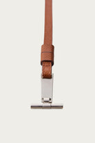 Niceness - S. Days T-Bar & Leather Strap - Short - Brown - Canoe Club