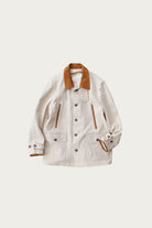 Niceness - Loran Herringbone Hunting Jacket - Khaki - Canoe Club