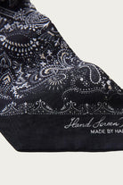 Niceness - Pat Bandana Scarf Tie - Black - Canoe Club