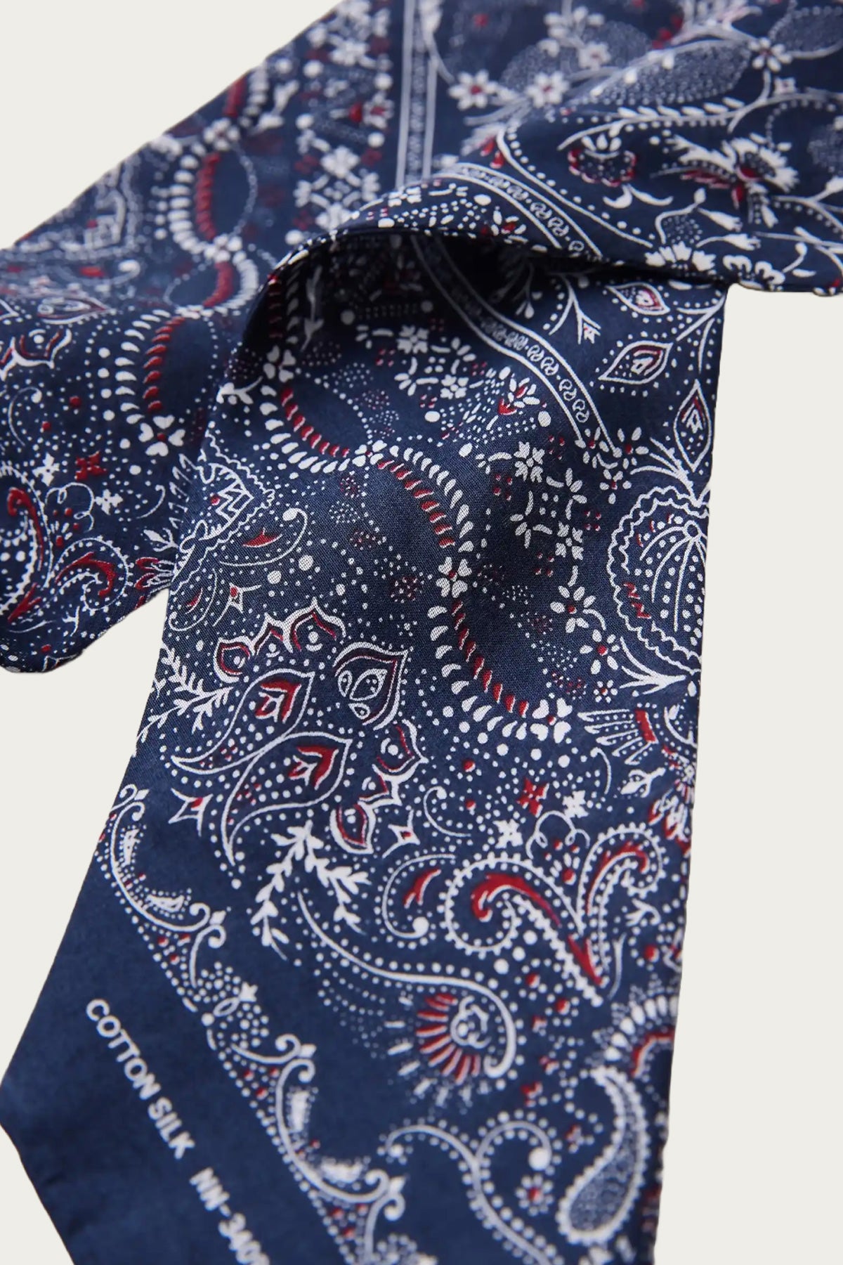 Niceness - Pat Bandana Scarf Tie - Navy - Canoe Club