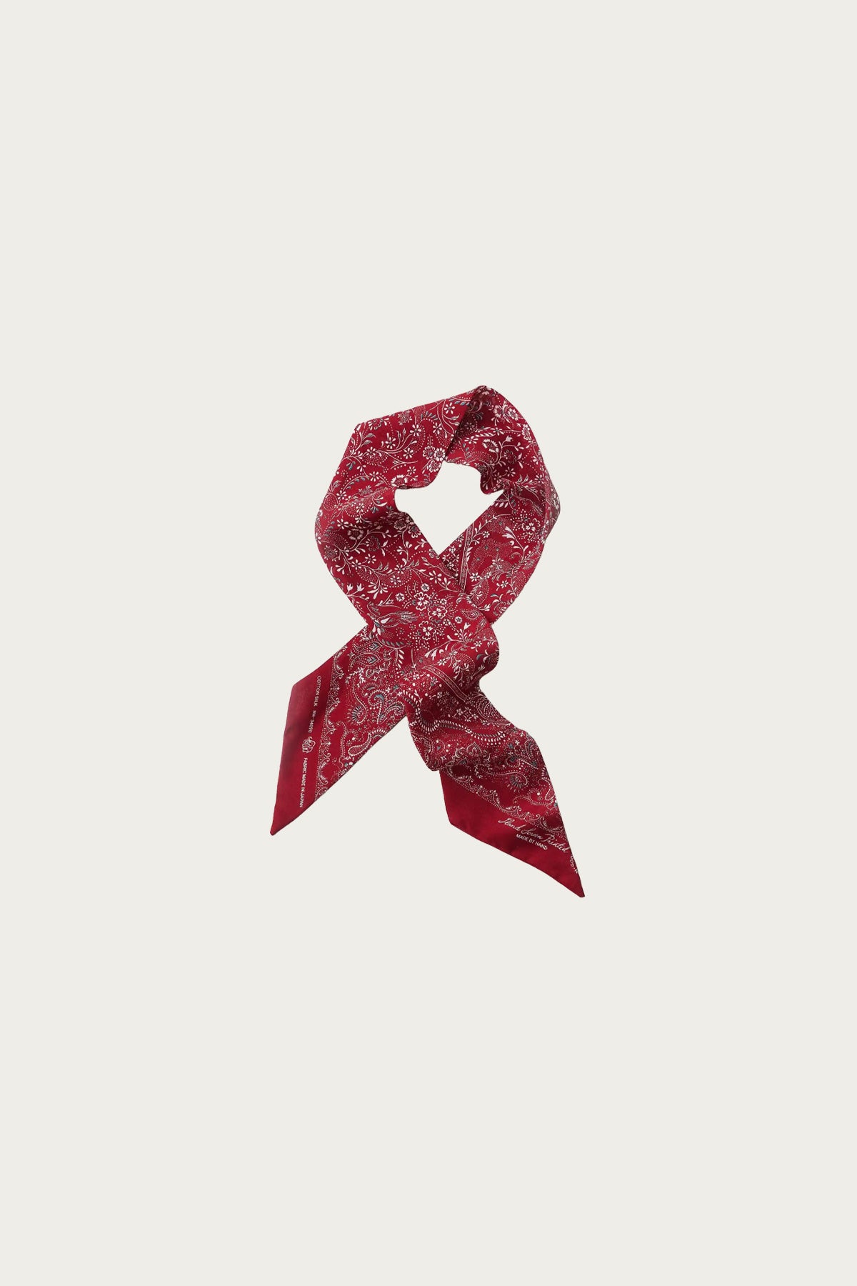Niceness - Pat Bandana Scarf Tie - Red - Canoe Club