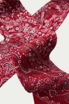 Niceness - Pat Bandana Scarf Tie - Red - Canoe Club