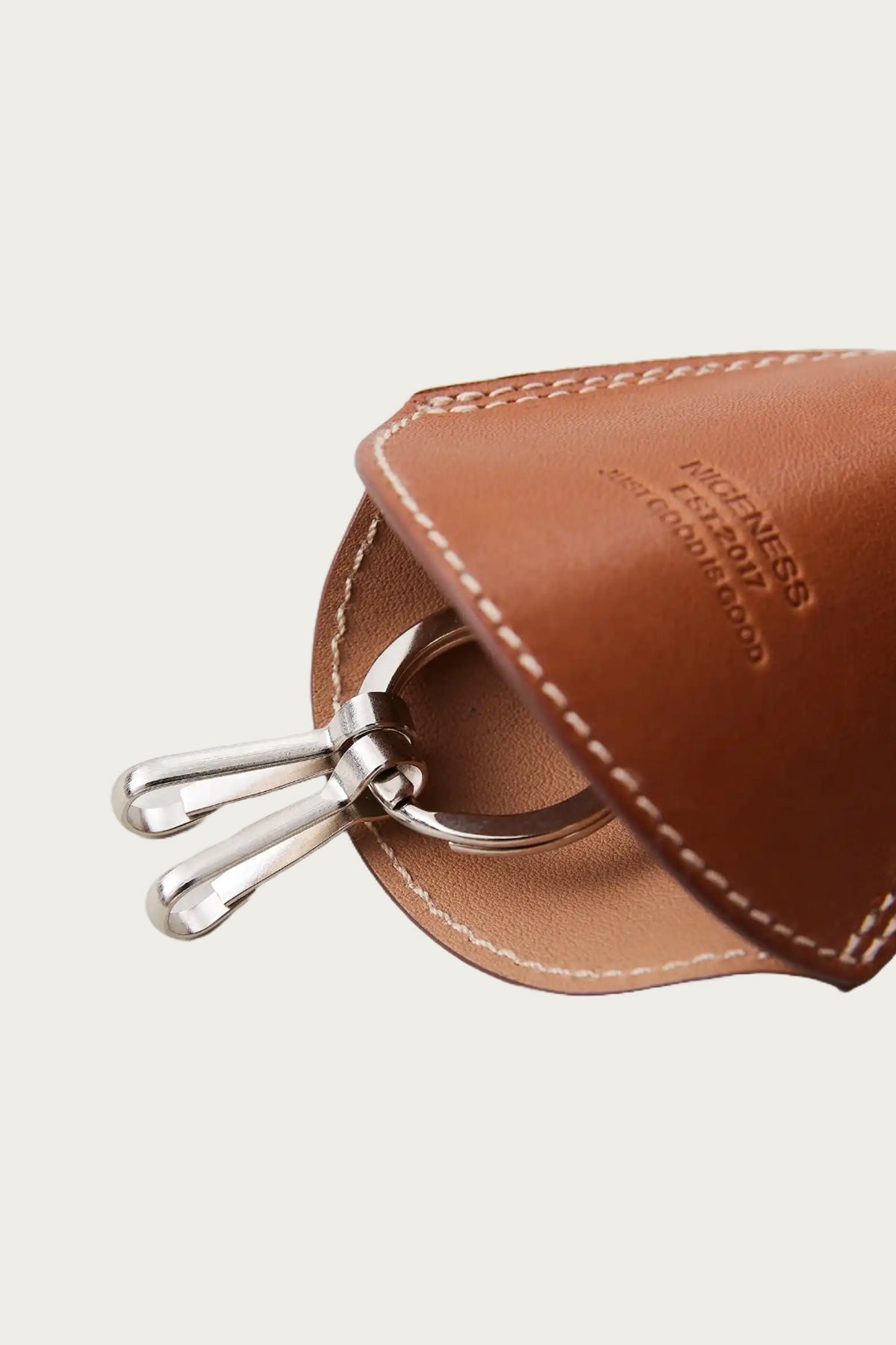Niceness - Peligro Key Case - Cognac - Canoe Club