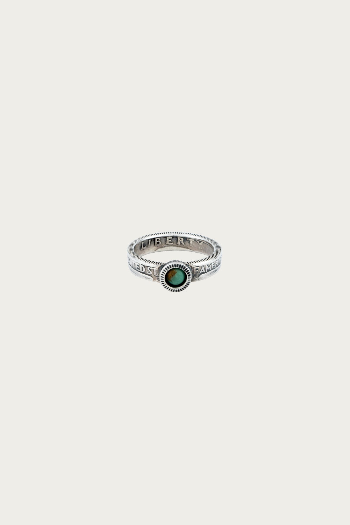 North Works - 25¢ Ring - Turquoise - Canoe Club
