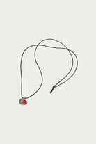 North Works - 10¢ Smile Necklace - Red - Canoe Club