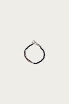 North Works - Deadstock Glass Bead Bracelet - Black/Brown - Canoe Club