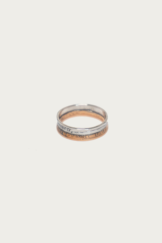 North Works - Dime & Penny 2 Tone Ring - Canoe Club