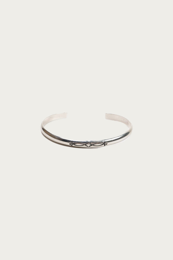 North Works - Medium Stamp Bangle - Canoe Club