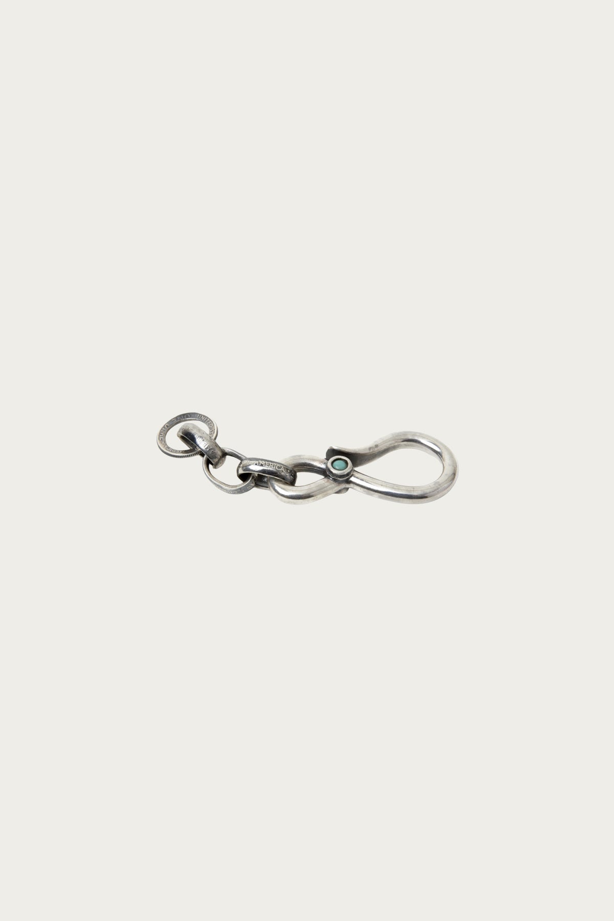 North Works - Turquoise Chain Key Hook - Canoe Club