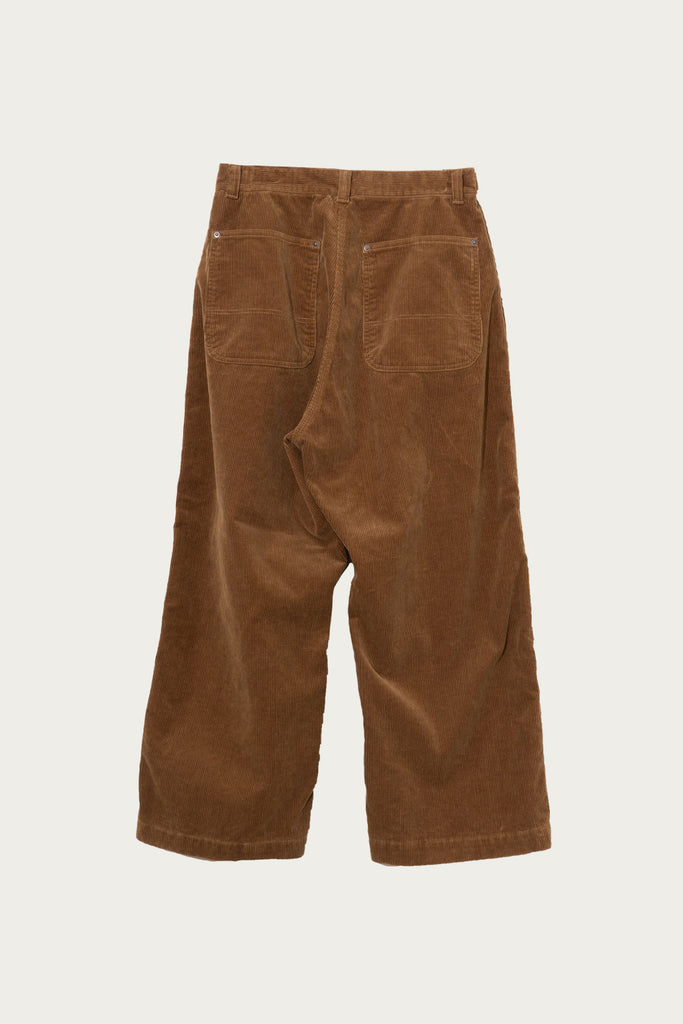 Ordinary Fits - Corduroy Bell Pants - Brown - Canoe Club