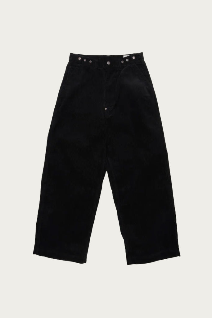 Ordinary Fits - Corduroy Bell Pants - Black - Canoe Club