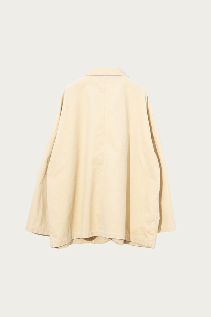 Ordinary Fits - Corduroy Jacket - Ivory - Canoe Club