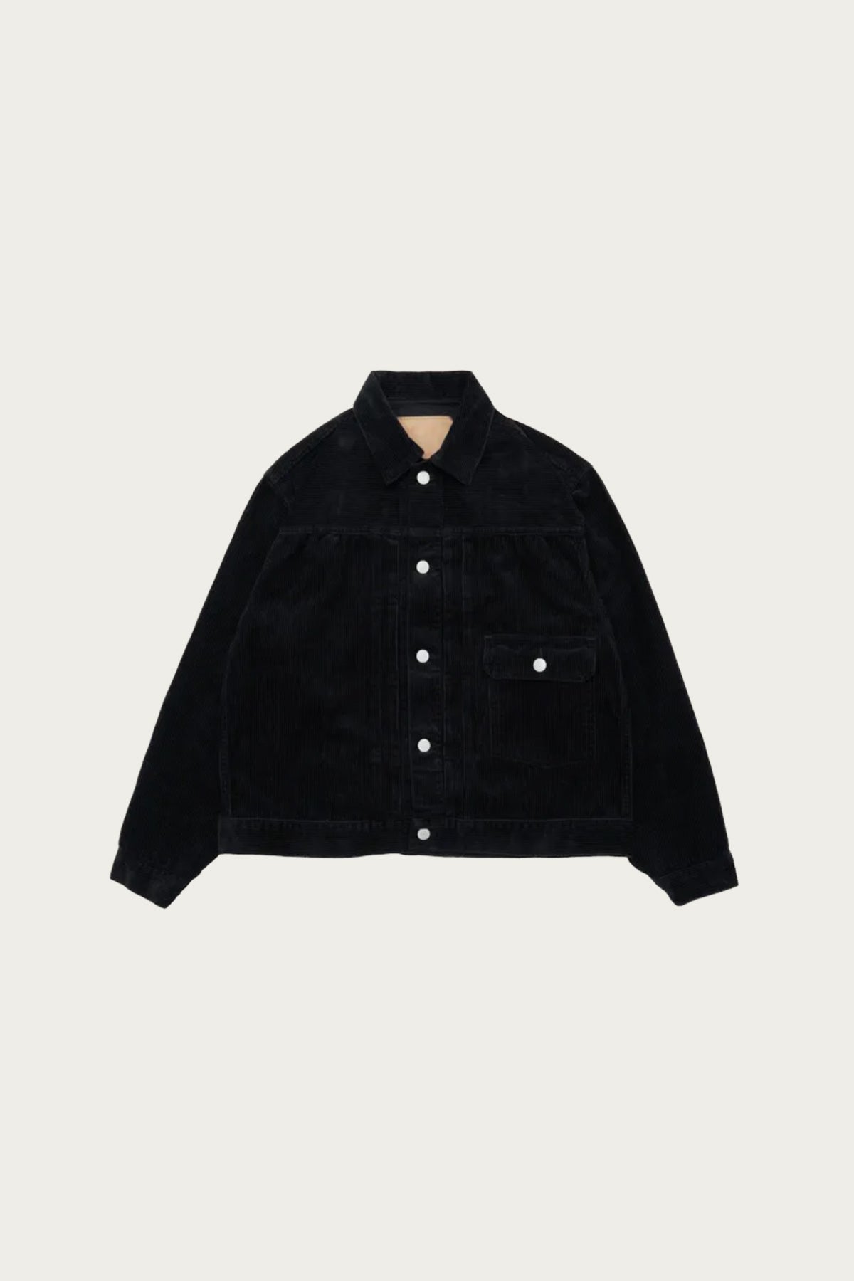 未使用 24AW ORDINARY FITS CORDUROY JACKET Ordinary Fits Corduroy Type 1st Jacket | Black | Canoe Club