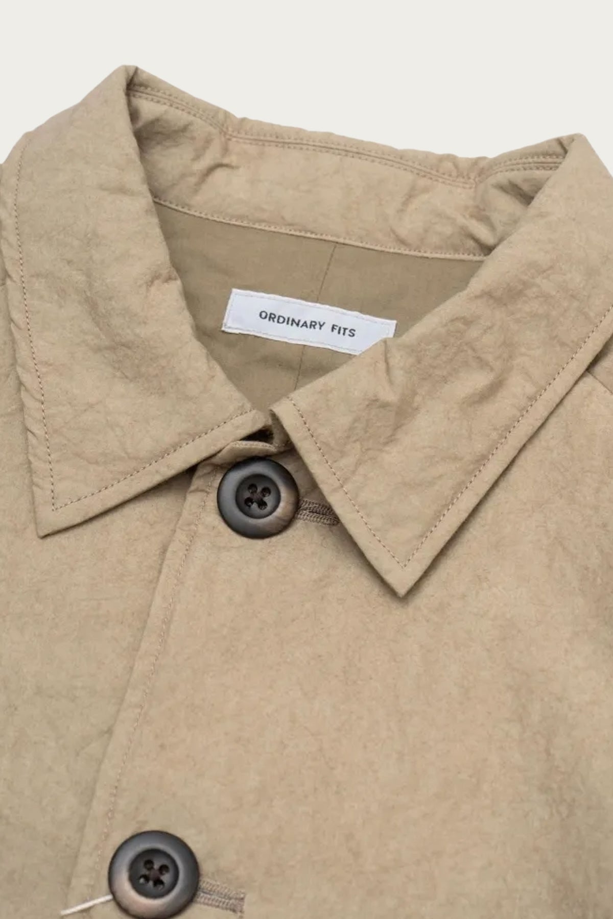 Ordinary Fits - Quilt Deli Coat - Beige - Canoe Club