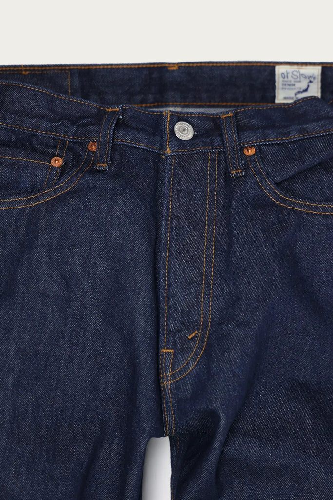 orSlow - 101 Dad's Fit Denim - One Wash - Canoe Club