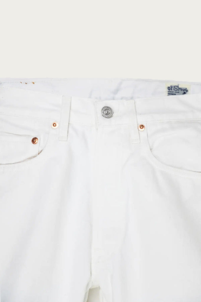 orSlow - 105 Standard Denim - 80s White - Canoe Club