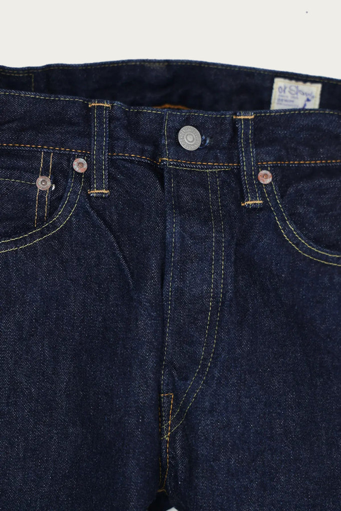 orSlow - 105 Standard Denim - One Wash - Canoe Club