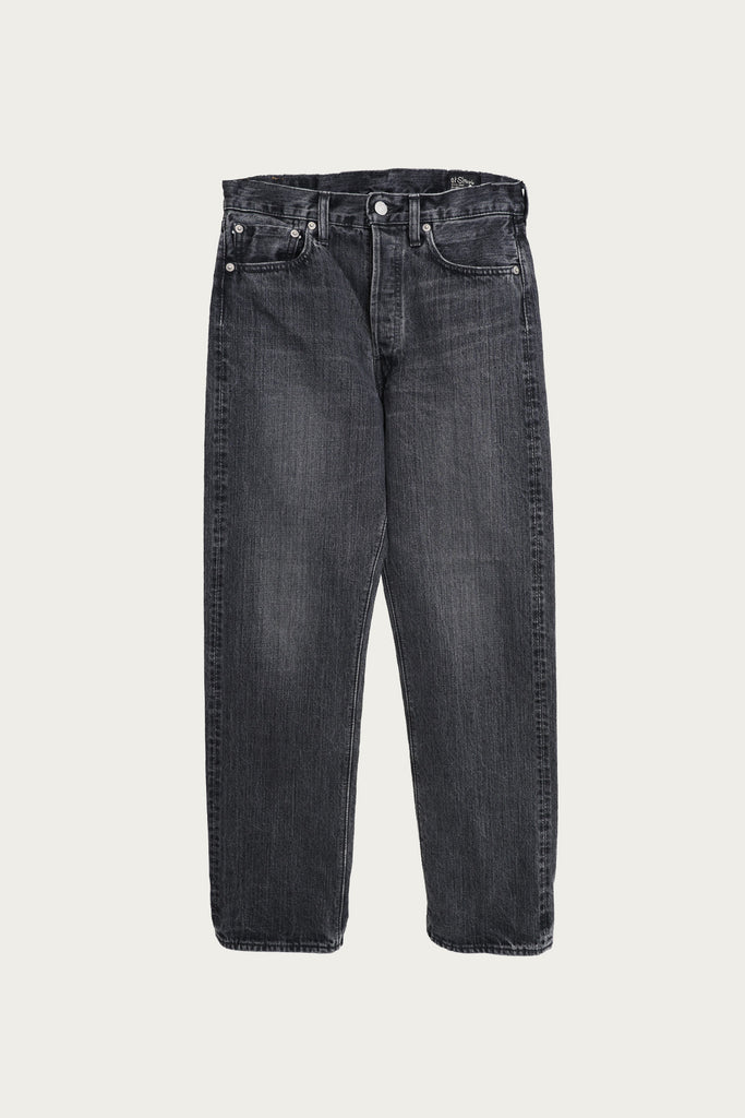 orSlow - 105 Standard Denim - Selvedge Black Denim Stone - Canoe Club