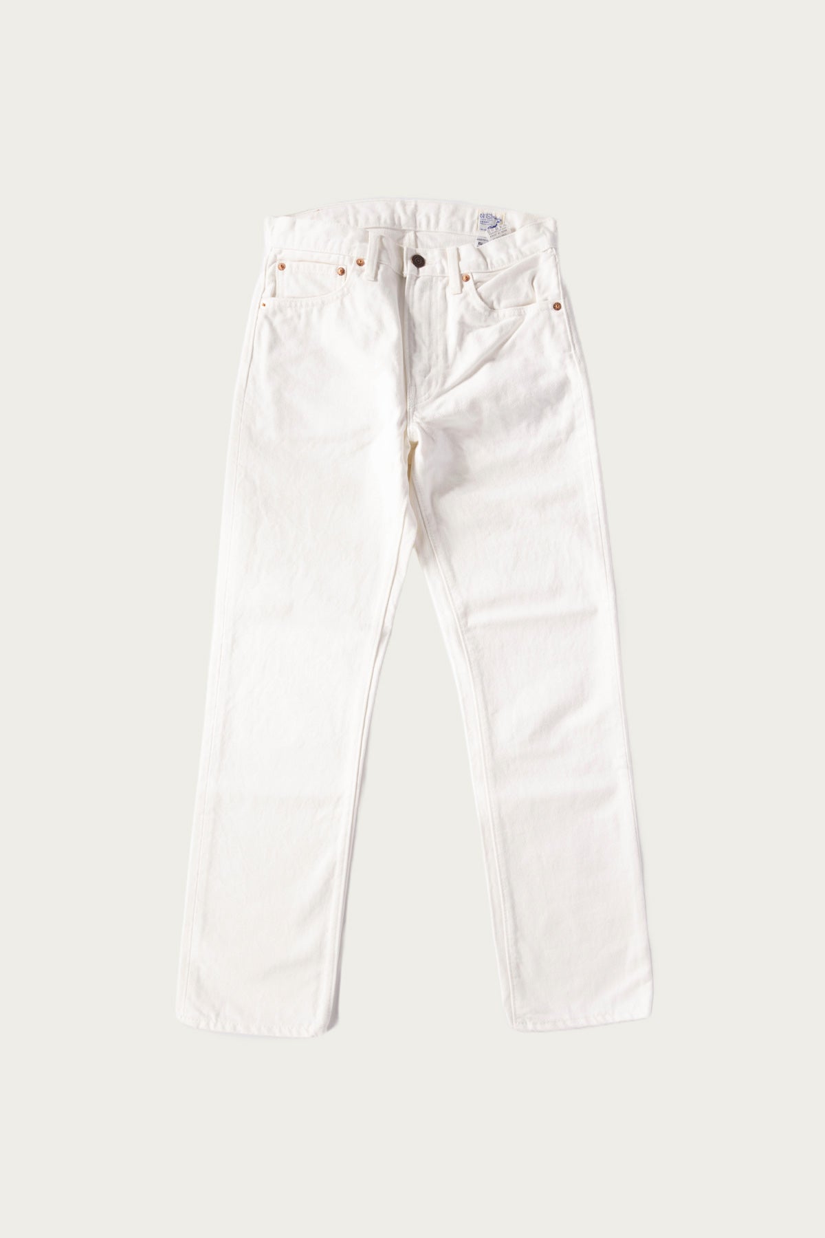 orSlow - 107 Ivy Denim - White - Canoe Club
