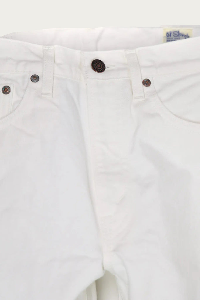 orSlow - 107 Ivy Denim - White - Canoe Club