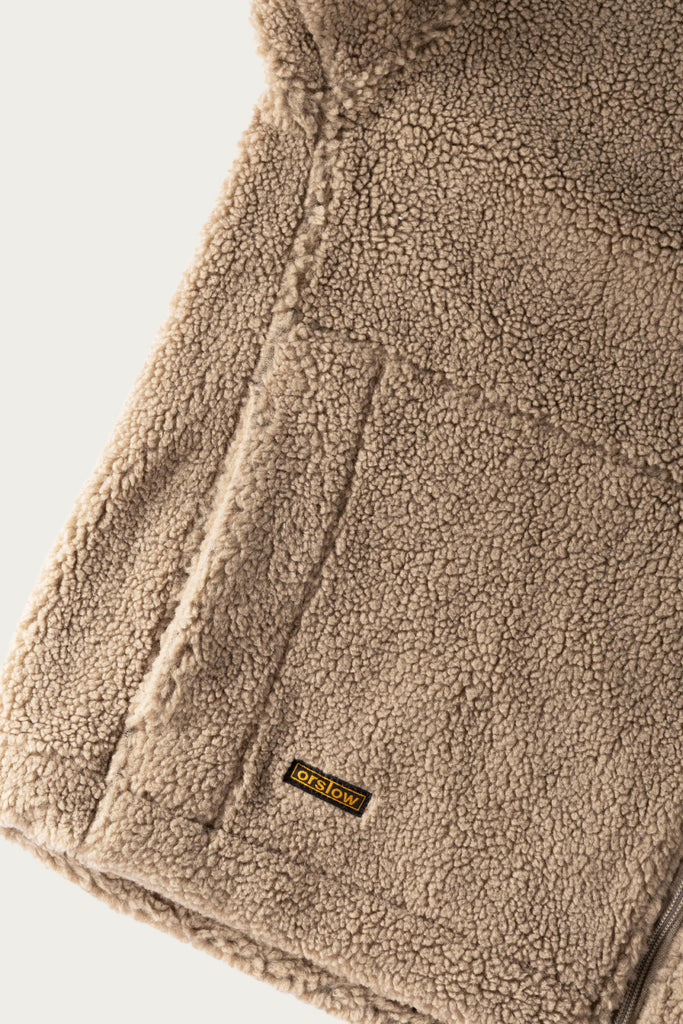 orSlow - Boa Fleece Jacket - Graige - Canoe Club