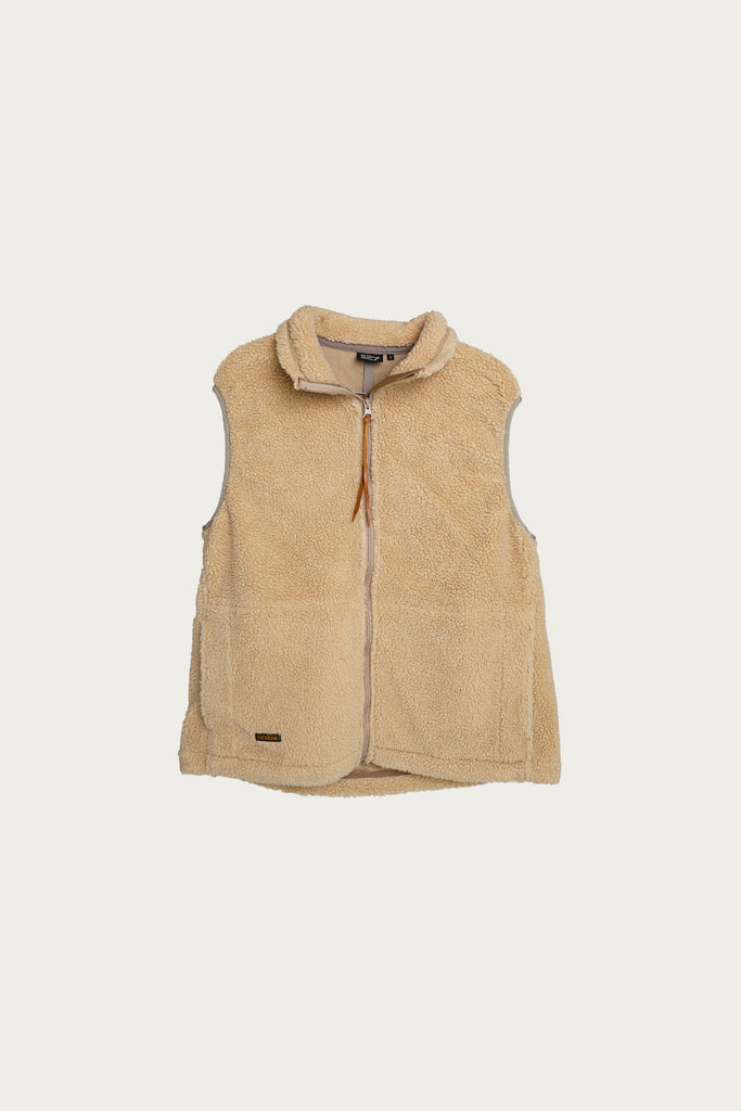 orSlow - Boa Fleece Vest - Camel - Canoe Club