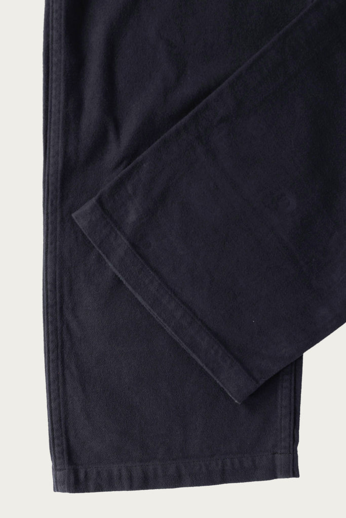 orSlow - Brushed Flannel US Army Fatigue Pants - Dark Navy - Canoe Club