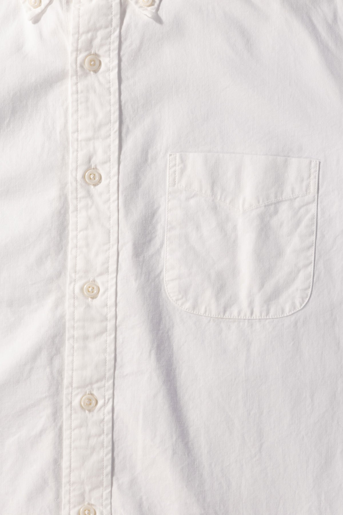 orSlow - Button Down Shirt - White Chambray - Canoe Club
